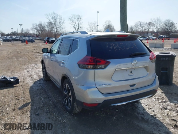 2019 Nissan Rogue SV with VIN 5N1AT2MT3KC777684, listed as a IAAI auction lot 41925508 with 113,717 mi miles and . Bid and sale history available at DreamBid. Image 3.
