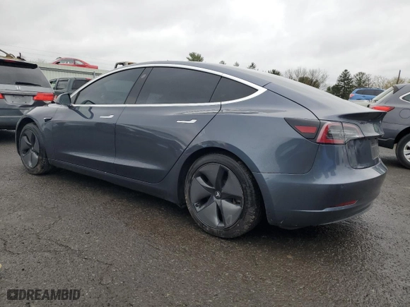 2018 Tesla Model 3 Long Range Battery with VIN 5YJ3E1EAXJF153526, listed as a Copart auction lot 51961825 with 88,743 mi miles and Salvage Title. Bid and sale history available at carsss.com. Image 2.