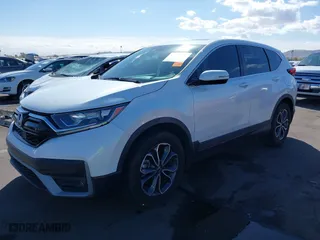 2020 Honda CR-V EX-L with VIN 7FARW1H81LE011217, listed as a IAAI auction lot 41734096 with 62,391 mi miles. Bid and sale history available at carsss.com. Image 16.