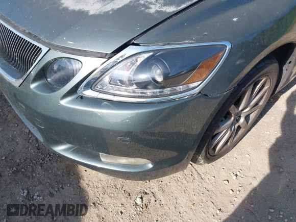 2007 Lexus GS 350 with VIN JTHCE96S170011464, listed as a IAAI auction lot 42077969 with 240,585 mi miles. Bid and sale history available at carsss.com. Image 6.