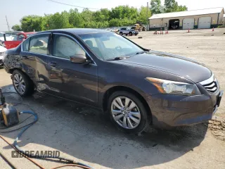 2012 Honda Accord EX with VIN 1HGCP2F76CA030175, listed as a Copart auction lot 57324595 with 209,093 mi miles and Salvage title. Bid and sale history available at DreamBid. Image 4.