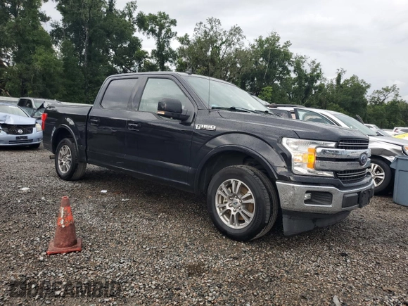 2020 Ford F-150 XL with VIN 1FTEW1C50LKD77986, listed as a Copart auction lot 61247745 with 140,855 mi miles and Salvage title. Bid and sale history available at DreamBid. Image 4.