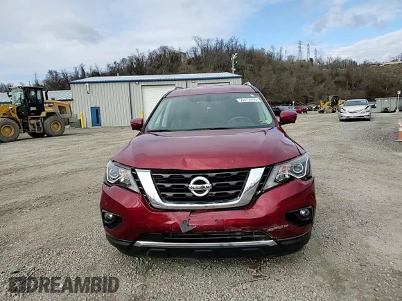 2019 Nissan Pathfinder SL with VIN 5N1DR2MM4KC615325, listed as a Copart auction lot 50473765 with 81,361 mi miles and Salvage Title. Bid and sale history available at carsss.com. Image 12.