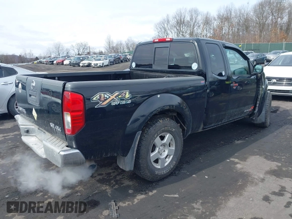 2008 Nissan Frontier SE with VIN 1N6AD06W38C425529, listed as a IAAI auction lot 41616482 with 114,348 mi miles and . Bid and sale history available at DreamBid. Image 4.