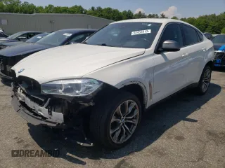 2017 BMW X6 xDrive35i with VIN 5UXKU2C31H0X46966, listed as a Copart auction lot 54452813 with 87,234 mi miles. Bid and sale history available at carsss.com. Image 1.