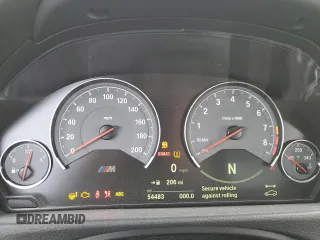 2015 BMW M4 with VIN WBS3R9C56FK330505, listed as a Copart auction lot 37317014 with 54,483 mi miles. Bid and sale history available at carsss.com. Image 9.