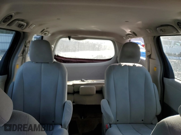 2012 Toyota Sienna with VIN 5TDZK3DC0CS222689, listed as a Copart auction lot 42884635 with 126,307 mi miles and Salvage Title. Bid and sale history available at carsss.com. Image 10.