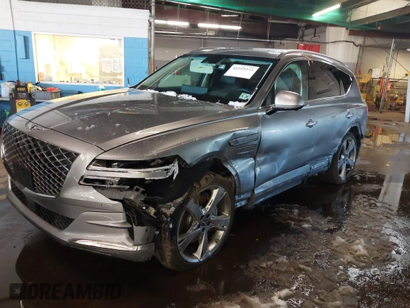 2024 Genesis GV80 с VIN KMUHCESC7RU206157, выставлен на аукционе IAAI как лот 41519373 с пробегом 3 670 миль миль и . История ставок и продаж доступна на DreamBid. Изображение 17.