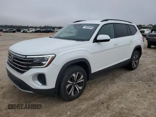 2024 Volkswagen Atlas SE z VIN 1V2DR2CA9RC503432, wystawiony jako Copart lot #85468494 z przebiegiem 25 243 mil mil oraz Szkoda całkowita • Salvage title. Historia ofert i sprzedaży dostępna na DreamBid. Obrazek 1.