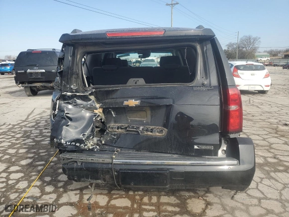 2017 Chevrolet Suburban Premier with VIN 1GNSKJKC3HR176278, listed as a Copart auction lot 89237005 with 147,983 mi miles and Salvage Title. Bid and sale history available at carsss.com. Image 6.