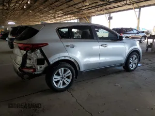 2019 Kia Sportage LX with VIN KNDPM3AC5K7527748, listed as a Copart auction lot 53169535 with 75,718 mi miles and Salvage Title. Bid and sale history available at DreamBid. Image 3.