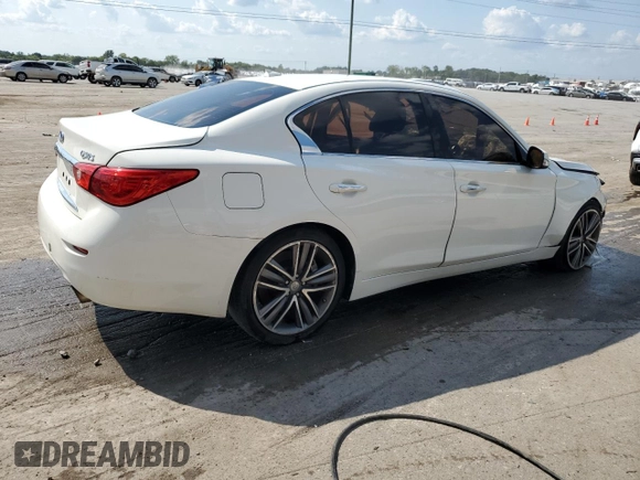 2017 Infiniti Q50 Premium с VIN JN1EV7AR8HM834862, выставлен на аукционе Copart как лот 62843284 с пробегом 65 169 миль миль и На запчасти • Non repairable. История ставок и продаж доступна на DreamBid. Изображение 3.