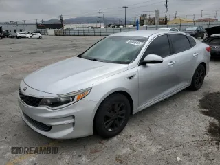 2016 Kia Optima LX z VIN 5XXGT4L34GG117897, wystawiony jako Copart lot #59549845 z przebiegiem 116 368 mil mil oraz Czysty tytuł • Clean title. Historia ofert i sprzedaży dostępna na DreamBid. Obrazek 1.