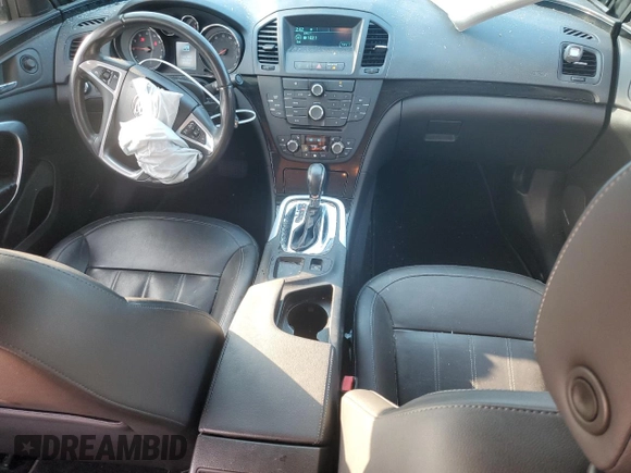2011 Buick Regal CXL Turbo TO3 with VIN W04GX5GV7B1044111, listed as a Copart auction lot 43941945 with 197,554 mi miles and Salvage Title. Bid and sale history available at carsss.com. Image 8.