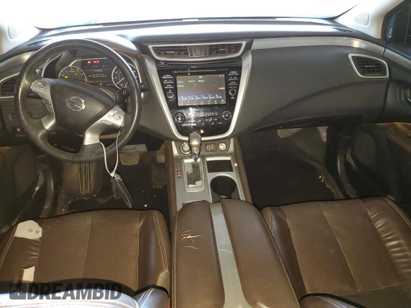 2018 Nissan Murano SL z VIN 5N1AZ2MG7JN170711, wystawiony jako Copart lot #57076585 z przebiegiem 187 383 mil mil oraz Szkoda całkowita • Salvage title. Historia ofert i sprzedaży dostępna na DreamBid. Obrazek 8.