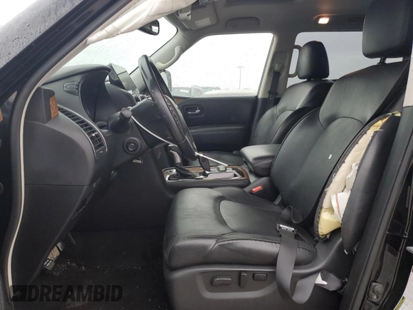2021 Nissan Armada SL with VIN JN8AY2BA4M9372901, listed as a Copart auction lot 46041155 with 102,152 mi miles and Salvage Title. Bid and sale history available at carsss.com. Image 7.