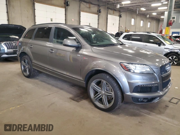 2014 Audi Q7 S line Prestige z VIN WA1DGAFE5ED006084, wystawiony jako Copart lot #60742295 z przebiegiem 176 473 mil mil oraz Czysty tytuł • Clean title. Historia ofert i sprzedaży dostępna na DreamBid. Obrazek 4.