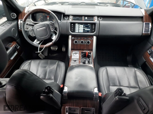 2015 Land Rover Range Rover Supercharged with VIN SALGS2TFXFA209102, listed as a Copart auction lot 55570885 with 141,280 mi miles and Clean title. Bid and sale history available at DreamBid. Image 8.