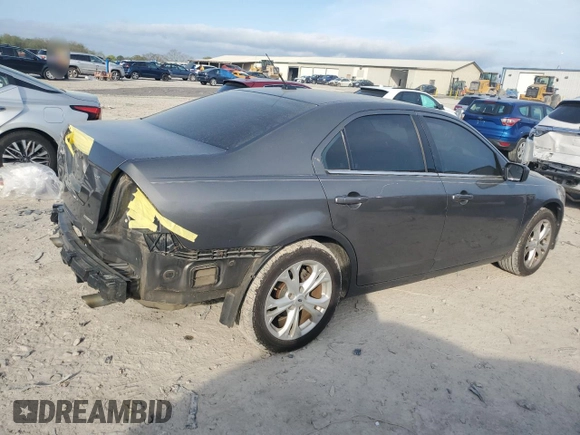 2012 Ford Fusion SE with VIN 3FAHP0HG8CR187773, listed as a Copart auction lot 51839835 with 183,236 mi miles and Clean Title. Bid and sale history available at DreamBid. Image 3.
