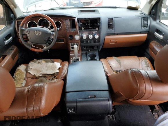 2007 Toyota Tundra Limited z VIN 5TFRV58197X026567, wystawiony jako Copart lot #49114075 z przebiegiem 99 925 mil mil oraz Czysty tytuł • Clean title. Historia ofert i sprzedaży dostępna na DreamBid. Obrazek 8.