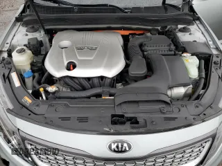 2014 Kia Optima Hybrid EX with VIN KNAGN4AD4E5073906, listed as a Copart auction lot 72960004 with 123,453 mi miles and Salvage Title. Bid and sale history available at carsss.com. Image 12.