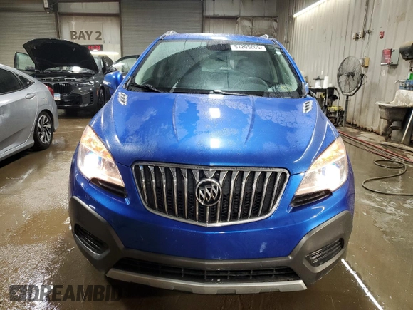 2015 Buick Encore with VIN KL4CJASB3FB199860, listed as a Copart auction lot 51205605 with 145,017 mi miles and Salvage Title. Bid and sale history available at carsss.com. Image 5.