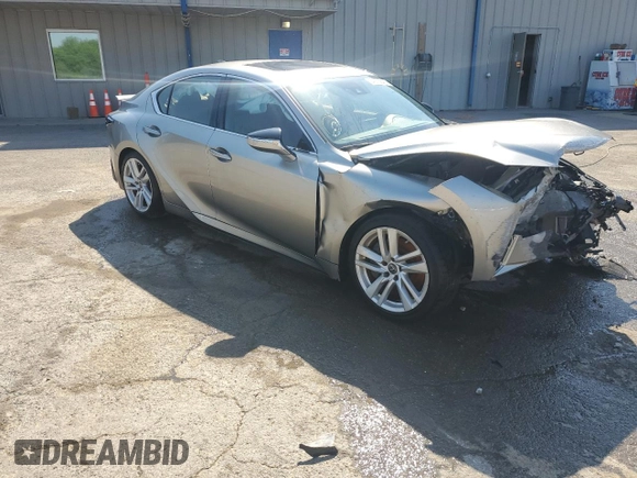 2022 Lexus IS with VIN JTHCA1D24N5122168, listed as a Copart auction lot 54872845 with 26,083 mi miles and Salvage Title. Bid and sale history available at carsss.com. Image 4.