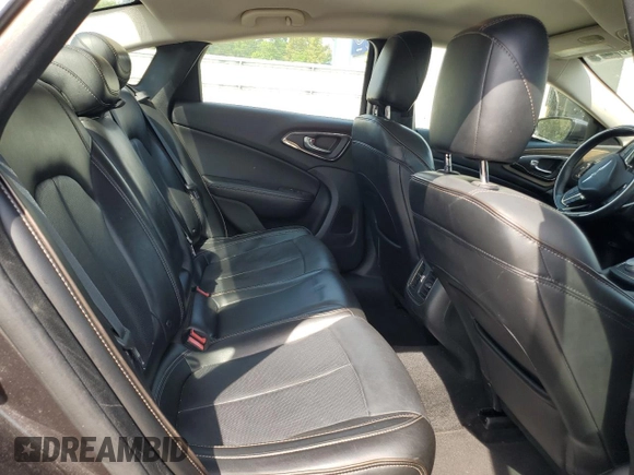 2015 Chrysler 200 C with VIN 1C3CCCCG2FN545762, listed as a Copart auction lot 53960825 with 119,873 mi miles and Clean Title. Bid and sale history available at DreamBid. Image 10.