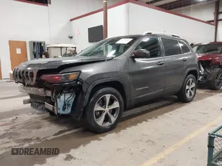 2019 Jeep Cherokee Limited with VIN 1C4PJMDX7KD282692, listed as a IAAI auction lot 41660914 with 64,955 mi miles and . Bid and sale history available at carsss.com. Image 18.