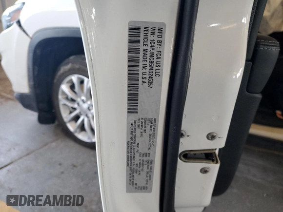 2021 Jeep Cherokee Latitude with VIN 1C4PJMCB5MD245357, listed as a Copart auction lot 45858495 with 52,187 mi miles and Salvage title. Bid and sale history available at DreamBid. Image 15.