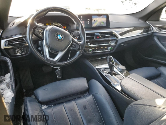 2017 BMW 5 Series 530i xDrive with VIN WBAJA7C39HG904946, listed as a Copart auction lot 44979865 with 132,890 mi miles and Salvage Title. Bid and sale history available at carsss.com. Image 8.