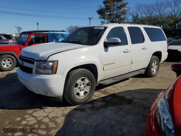 2014 Chevrolet Suburban LT with VIN 1GNSKJE78ER229728, listed as a Copart auction lot 42096895 with 193,481 mi miles and Salvage Title. Bid and sale history available at carsss.com. Image 1.