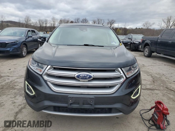 2015 Ford Edge Titanium with VIN 2FMPK4K86FBB83488, listed as a Copart auction lot 53333305 with 233,804 mi miles and Salvage Title. Bid and sale history available at carsss.com. Image 5.