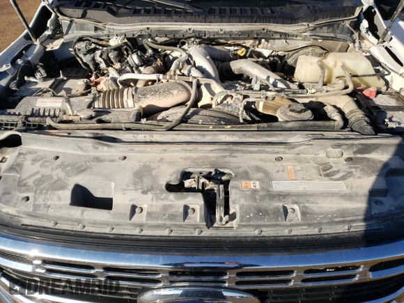 2023 Ford F-250 XL with VIN 1FT7W2BT3PEC29303, listed as a Copart auction lot 87230554 with 68,303 mi miles and Salvage Title. Bid and sale history available at DreamBid. Image 12.