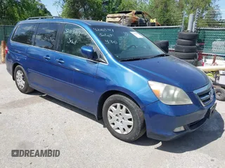 2007 Honda Odyssey Touring z VIN 5FNRL38897B023394, wystawiony jako IAAI lot #42103417 z przebiegiem 194 160 mil mil oraz . Historia ofert i sprzedaży dostępna na DreamBid. Obrazek 1.