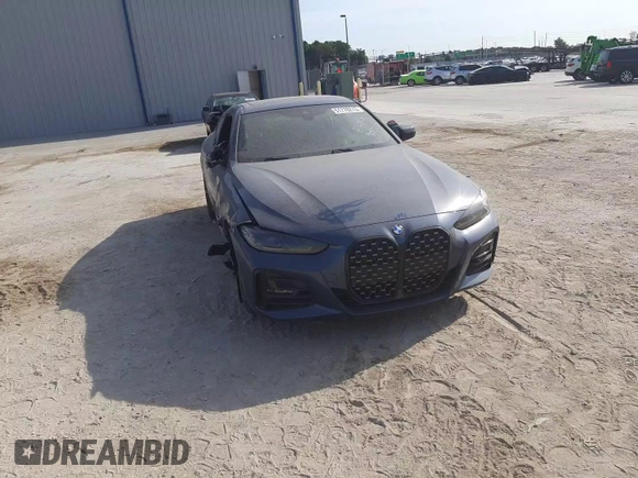 2023 BMW 4 Series 430i with VIN WBA53AP0XPCL09554, listed as a Copart auction lot 51770213 with 7,447 mi miles and . Bid and sale history available at DreamBid. Image 10.