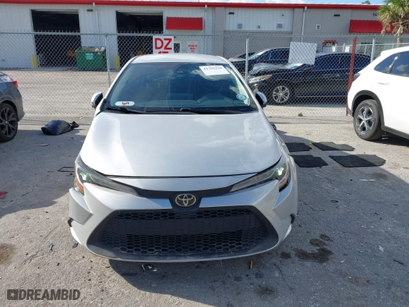 2020 Toyota Corolla LE with VIN JTDEPRAE1LJ112725, listed as a IAAI auction lot 41795210 with 114,439 mi miles. Bid and sale history available at carsss.com. Image 12.