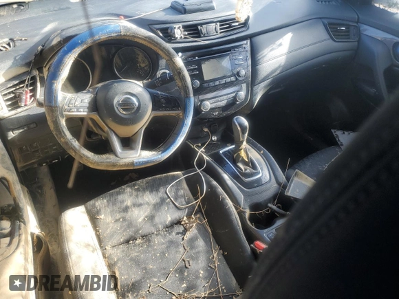 2017 Nissan Rogue SV with VIN KNMAT2MV1HP526492, listed as a Copart auction lot 47263465 with Not provided miles and Salvage title. Bid and sale history available at DreamBid. Image 8.