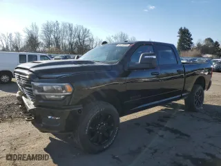 2024 Ram 2500 Laramie with VIN 3C6UR5FJ5RG131641, listed as a Copart auction lot 41773995 with 4,195 mi miles and Salvage Title. Bid and sale history available at carsss.com. Image 1.