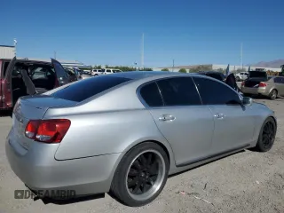 2006 Lexus GS 300 z VIN JTHBH96S265044686, wystawiony jako Copart lot #53993745 z przebiegiem 221 506 mil mil oraz Szkoda całkowita • Salvage title. Historia ofert i sprzedaży dostępna na DreamBid. Obrazek 3.