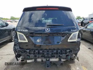 2017 Mercedes-Benz GLS 550 with VIN 4JGDF7DE6HA767061, listed as a Copart auction lot 58401894 with 138,175 mi miles and Salvage Title. Bid and sale history available at DreamBid. Image 6.