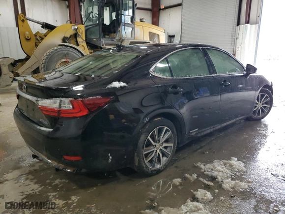 2016 Lexus ES 300h Hybrid with VIN JTHBW1GG4G2103645, listed as a Copart auction lot 44724145 with 0 mi miles and Salvage Title. Bid and sale history available at carsss.com. Image 3.