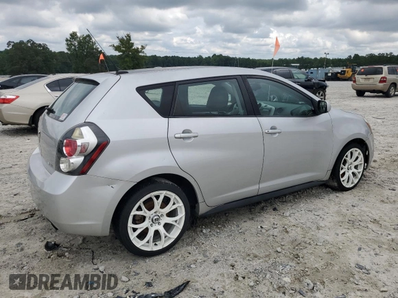 2009 Pontiac Vibe 1SB with VIN 5Y2SP67069Z422604, listed as a Copart auction lot 67141255 with 233,243 mi miles and Clean title. Bid and sale history available at DreamBid. Image 3.