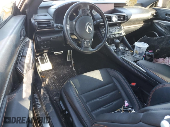 2018 Lexus RC 350 с VIN JTHSZ5BC0J5008931, выставлен на аукционе Copart как лот 83667114 с пробегом 55 236 миль миль и Списание • Salvage title. История ставок и продаж доступна на DreamBid. Изображение 8.