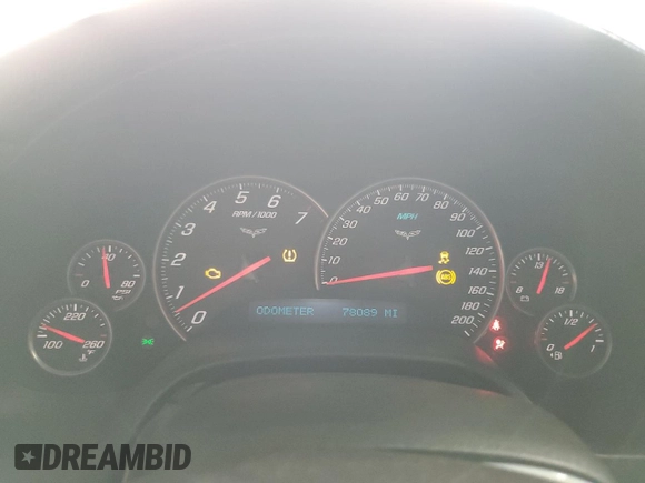 2012 Chevrolet Corvette Z16 Grand Sport 3LT with VIN 1G1YW2DW8C5107258, listed as a Copart auction lot 51774165 with 78,089 mi miles and Salvage title. Bid and sale history available at DreamBid. Image 9.