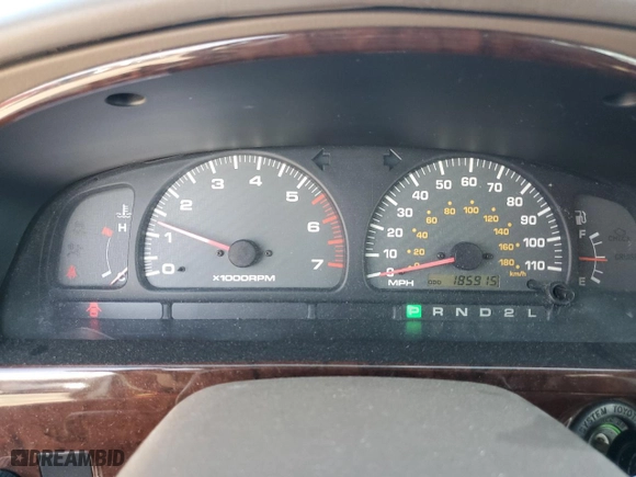 2002 Toyota 4Runner Limited with VIN JT3GN87R729001135, listed as a Copart auction lot 48630925 with 185,915 mi miles and Clean Title. Bid and sale history available at carsss.com. Image 9.
