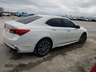 2018 Acura TLX w/Technology Pkg with VIN 19UUB2F54JA012255, listed as a Copart auction lot 51259635 with 97,035 mi miles and Salvage Title. Bid and sale history available at carsss.com. Image 3.