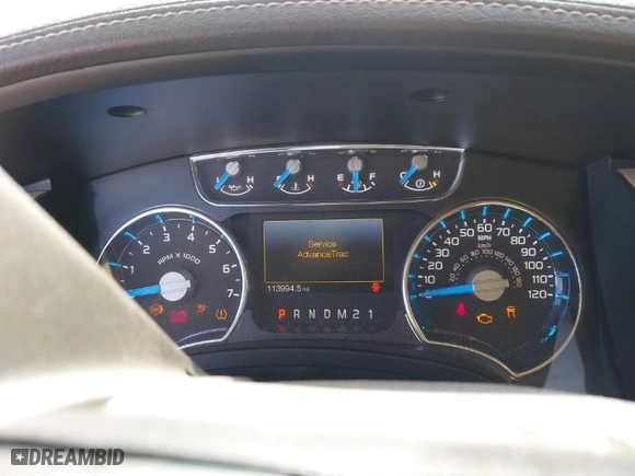 2013 Ford F-150 XL with VIN 1FTFW1ETXDFB60715, listed as a IAAI auction lot 41228528 with 113,994 mi miles. Bid and sale history available at carsss.com. Image 15.