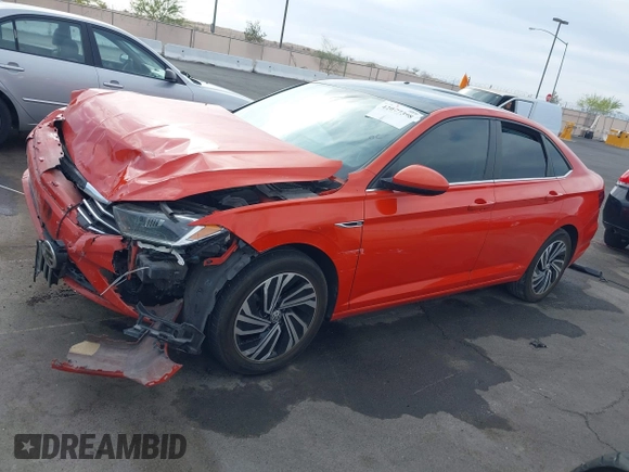 2020 Volkswagen Jetta SEL with VIN 3VWE57BUXLM087744, listed as a IAAI auction lot 42077398 with 45,831 mi miles and . Bid and sale history available at DreamBid. Image 18.