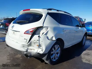 2011 Nissan Murano SL with VIN JN8AZ1MUXBW058151, listed as a IAAI auction lot 41321064 with 230,213 mi miles. Bid and sale history available at carsss.com. Image 4.